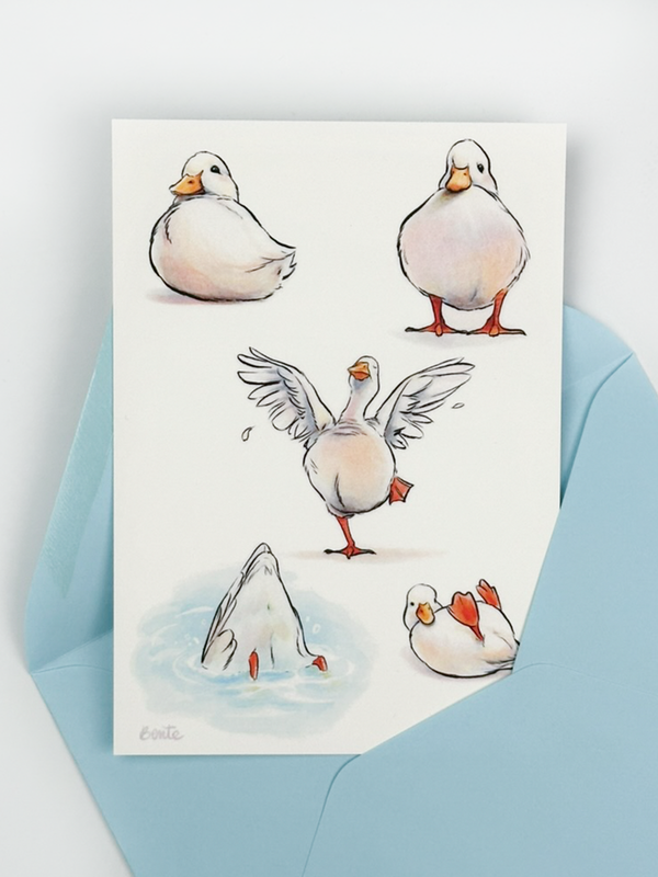 Kunstdruck - Eintagsfliege - Gänse