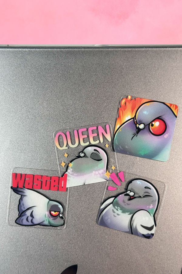 Stickerbogen - Bente Birds - Gurrsula