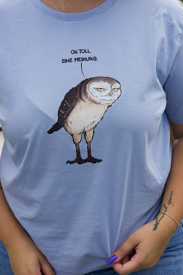 T-Shirt - Bente Birds - SERENE BLUE SONDER OH TOLL EINE MEINUNG EDITION