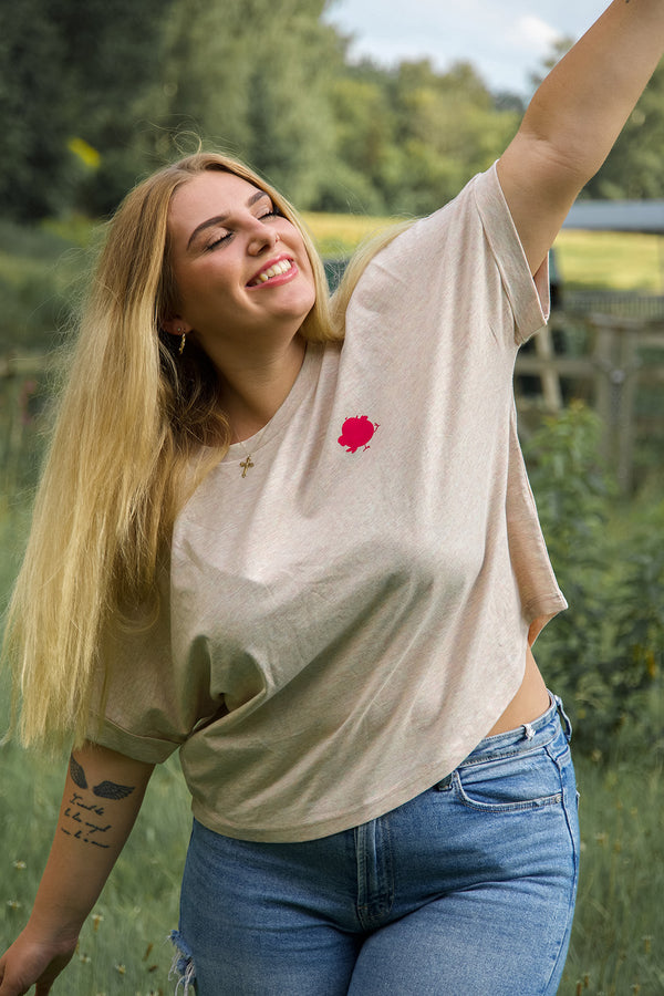 Neu: T-Shirt Bente Birds mit relaxed fit & Silly Strut Silhouette Sonderedition