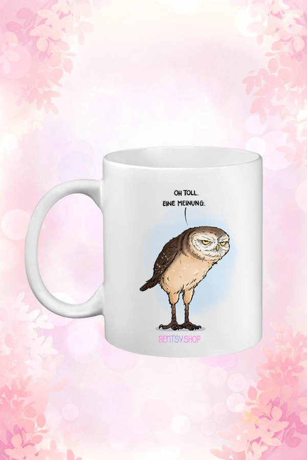 Tasse - Bente Birds - OH TOLL EINE MEINUNG