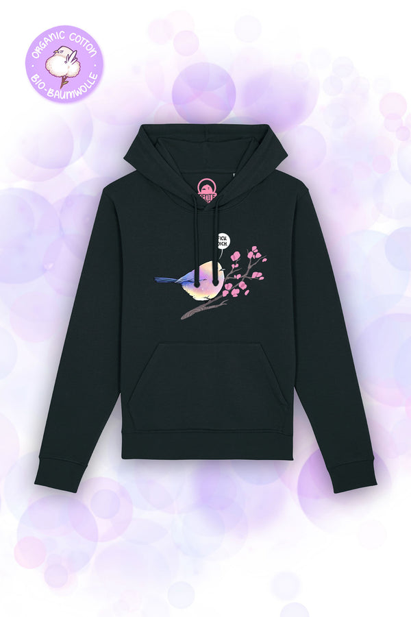 Hoodie - Bente Birds - Fick Dich (Black)