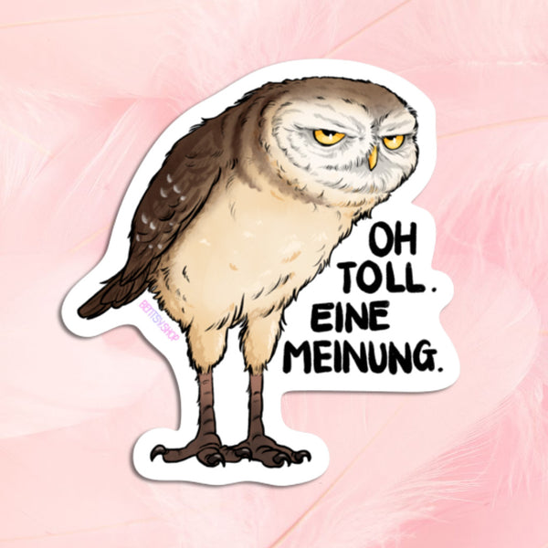 Stickerset - Bente Birds - Fresh but still Grumpy